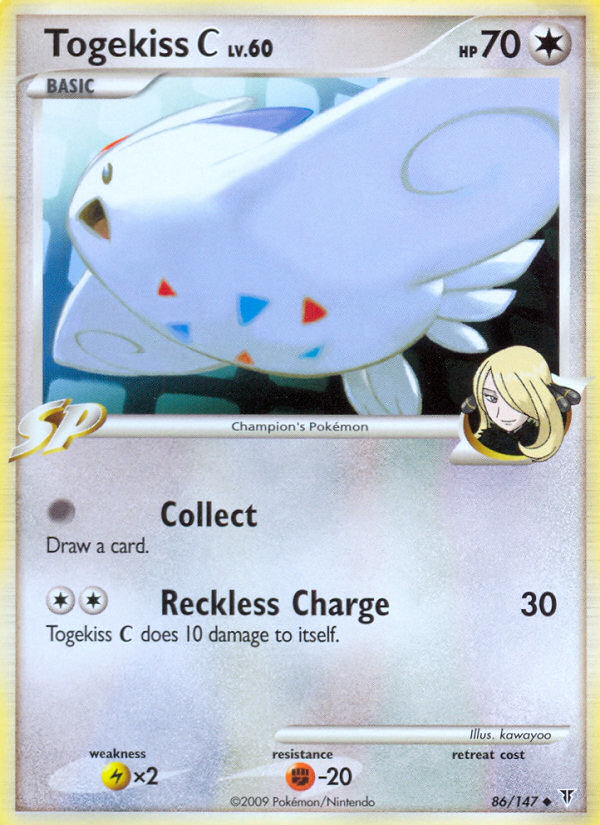 Togekiss C Pokémon kartı, Supreme Victors, SV #86