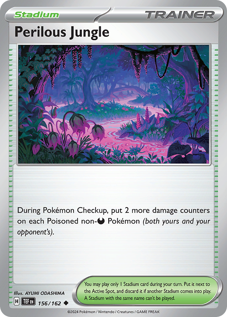 Perilous Jungle Pokémon kartı, Temporal Forces, TEF #156