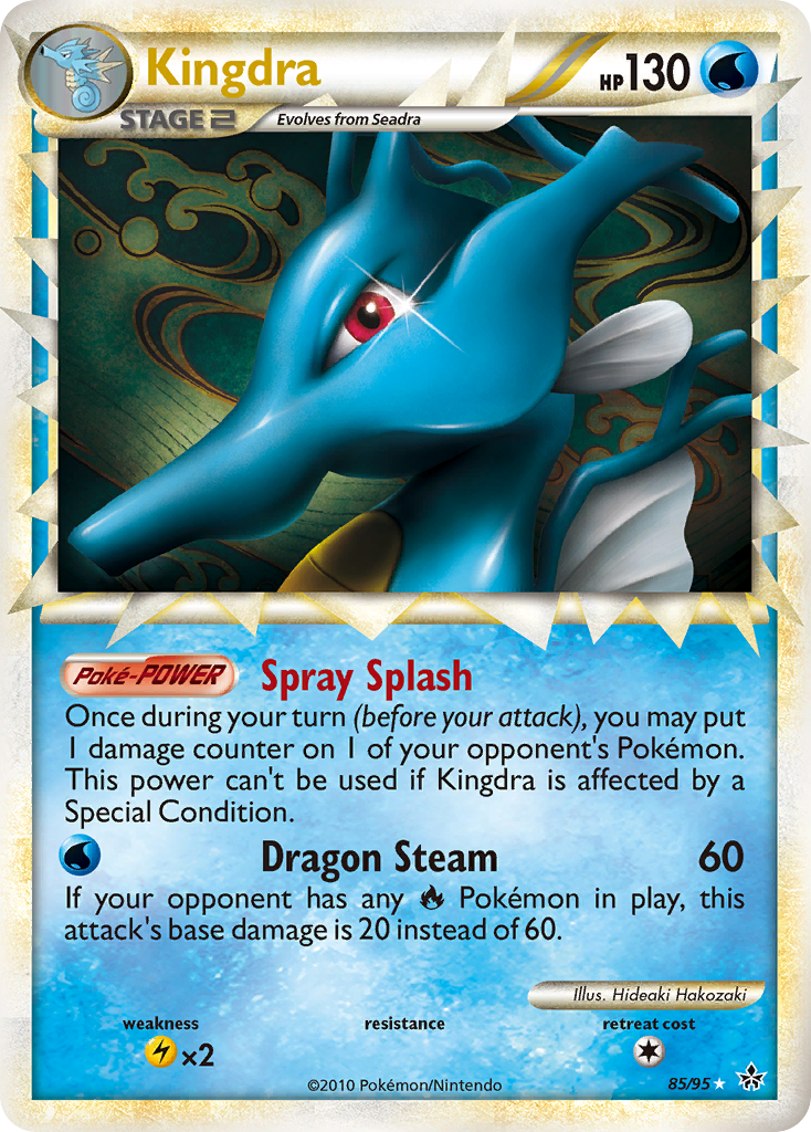 Kingdra Pokémon kartı, HS—Unleashed, UL #85