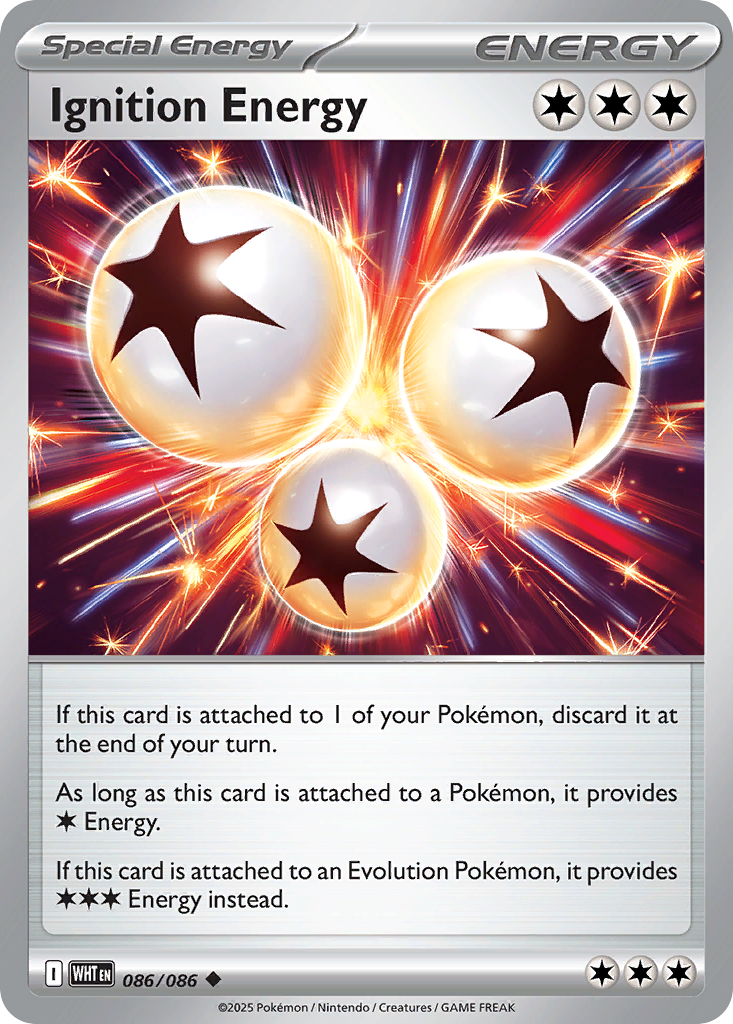 Ignition Energy Pokémon kartı, White Flare, WHT #86